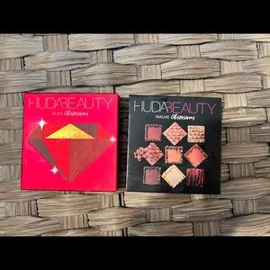 huda beauty eyeshadow ruby and mauve